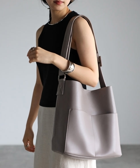 A4すっぽり大容量ショルダーバッグ 12-1094